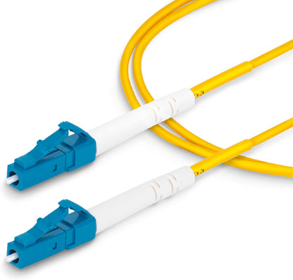 StarTech.com 3m (9.8ft) LC to LC (UPC) OS2 Single Mode Simplex Fiber Optic Cable, 9/125µm, 40G/100G, LSZH Fiber Patch Cord