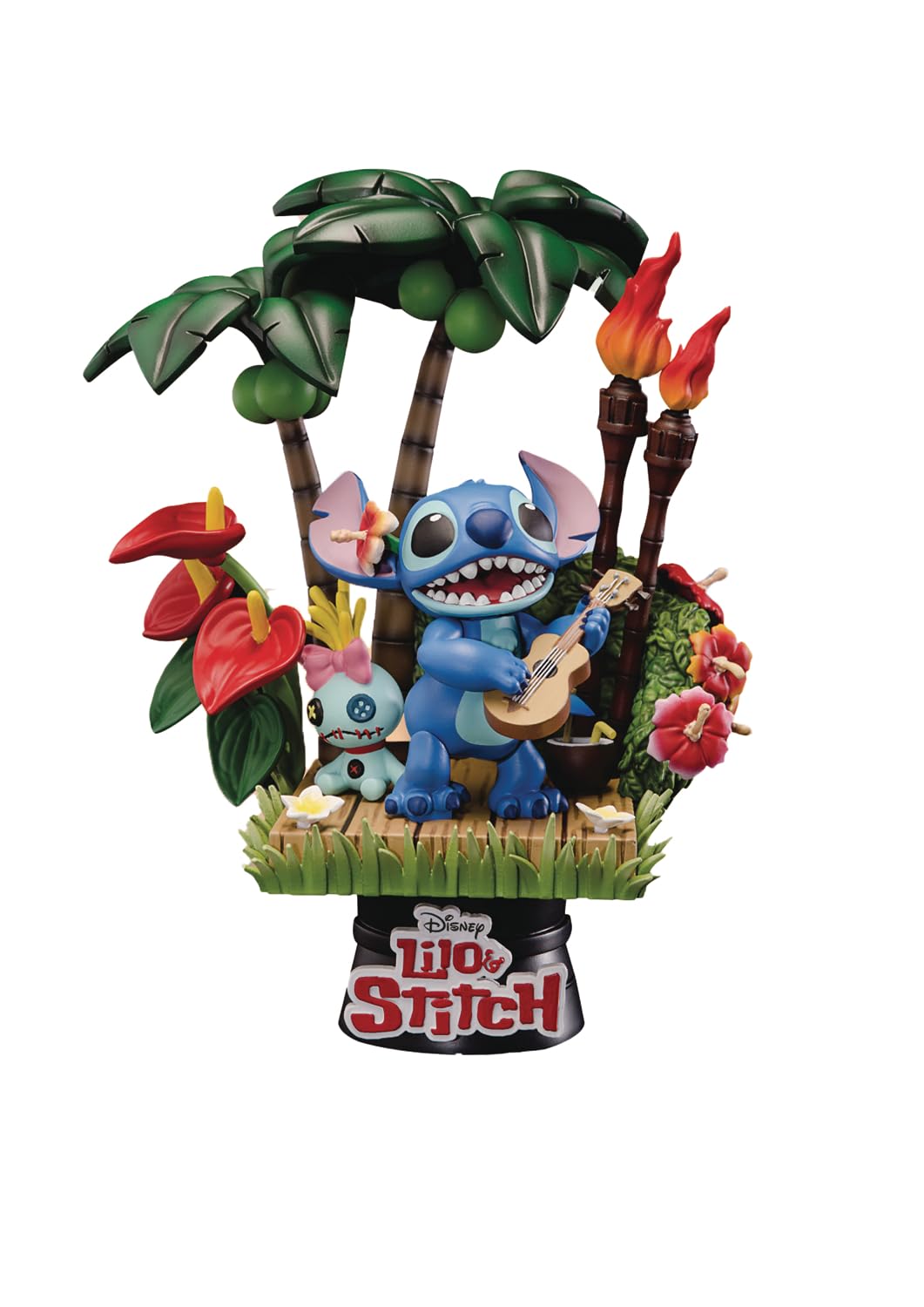 Disney diorama PVC D-Stage Stitch 14 cm
