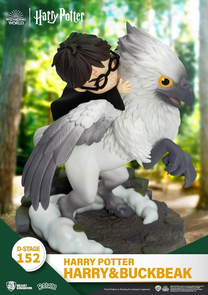 Beast Kingdom Harry Potter diorama PVC D-Stage Harry & Buckbeak 16 cm, BKDDS-152HP