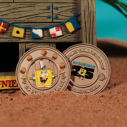FaNaTtik SpongeBob SquarePants 25 Years of Service Collectible Coin