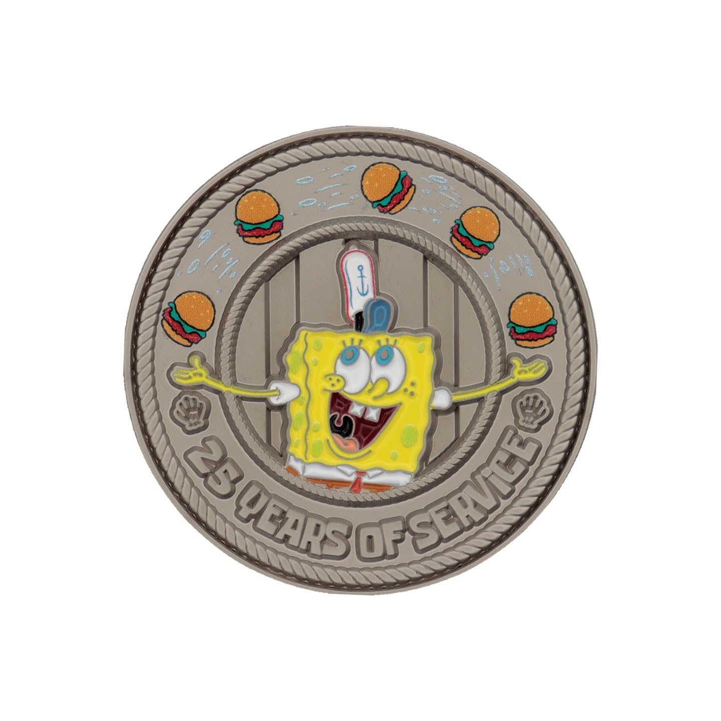 FaNaTtik SpongeBob SquarePants 25 Years of Service Collectible Coin