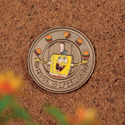 FaNaTtik SpongeBob SquarePants 25 Years of Service Collectible Coin