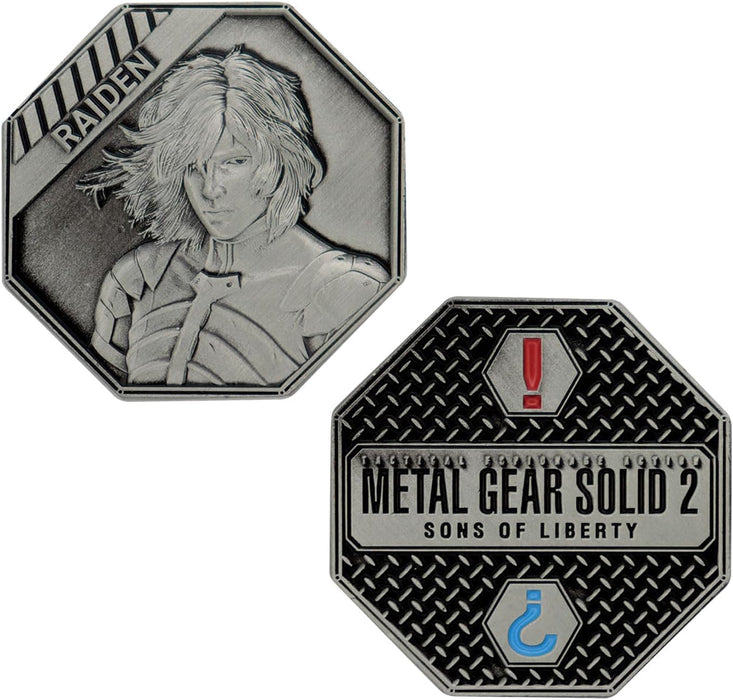FaNaTtik Metal Gear Solid 2 Raiden Collectible Metal Coin