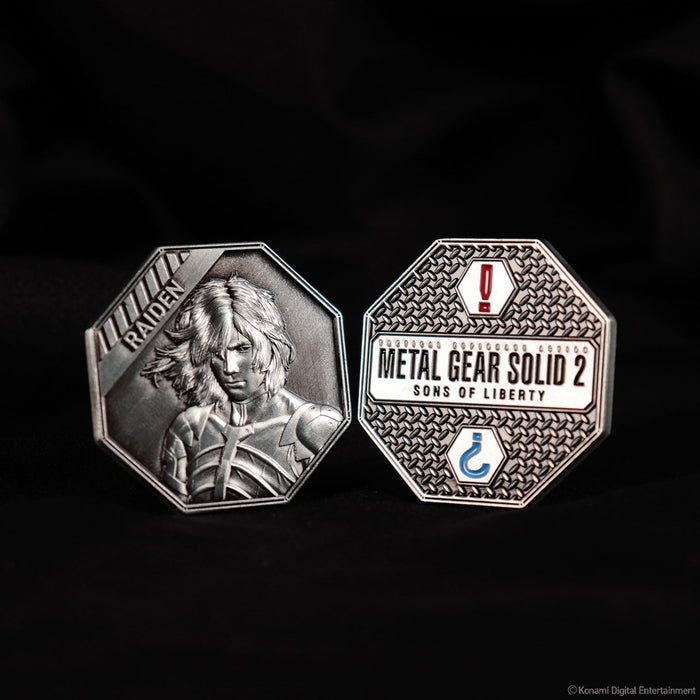 FaNaTtik Metal Gear Solid 2 Raiden Collectible Metal Coin