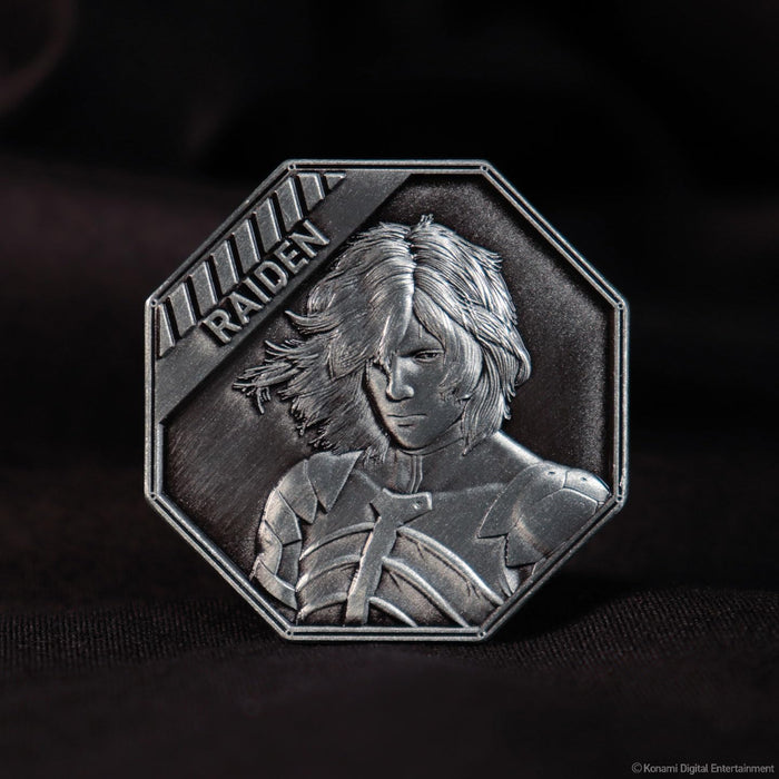 FaNaTtik Metal Gear Solid 2 Raiden Collectible Metal Coin