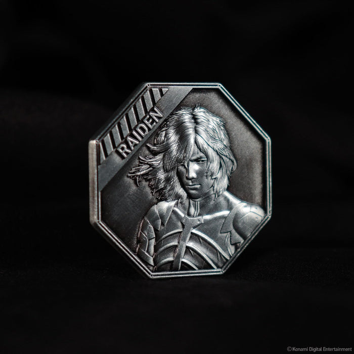 FaNaTtik Metal Gear Solid 2 Raiden Collectible Metal Coin