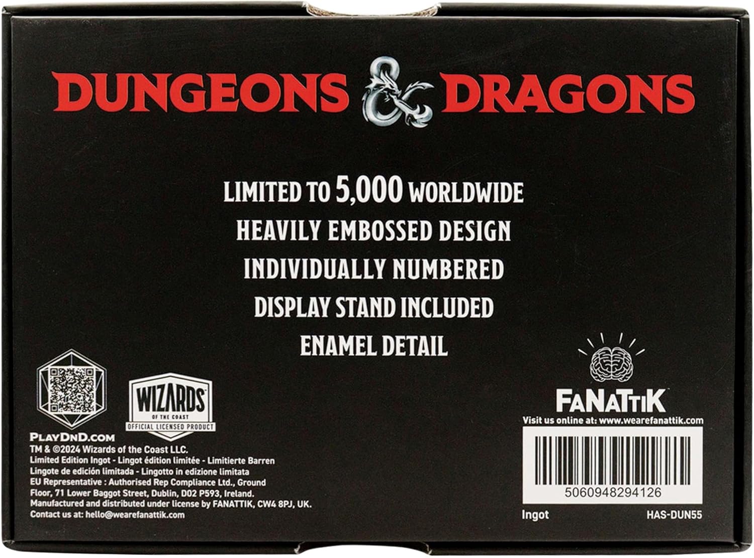 FaNaTtik Dungeons & Dragons Displacer Beast Collectible Metal Ingot
