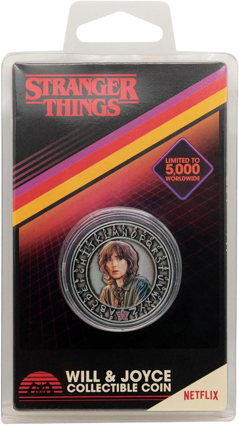 FaNaTtik Stranger Things Will and Joyce Collectible Coin