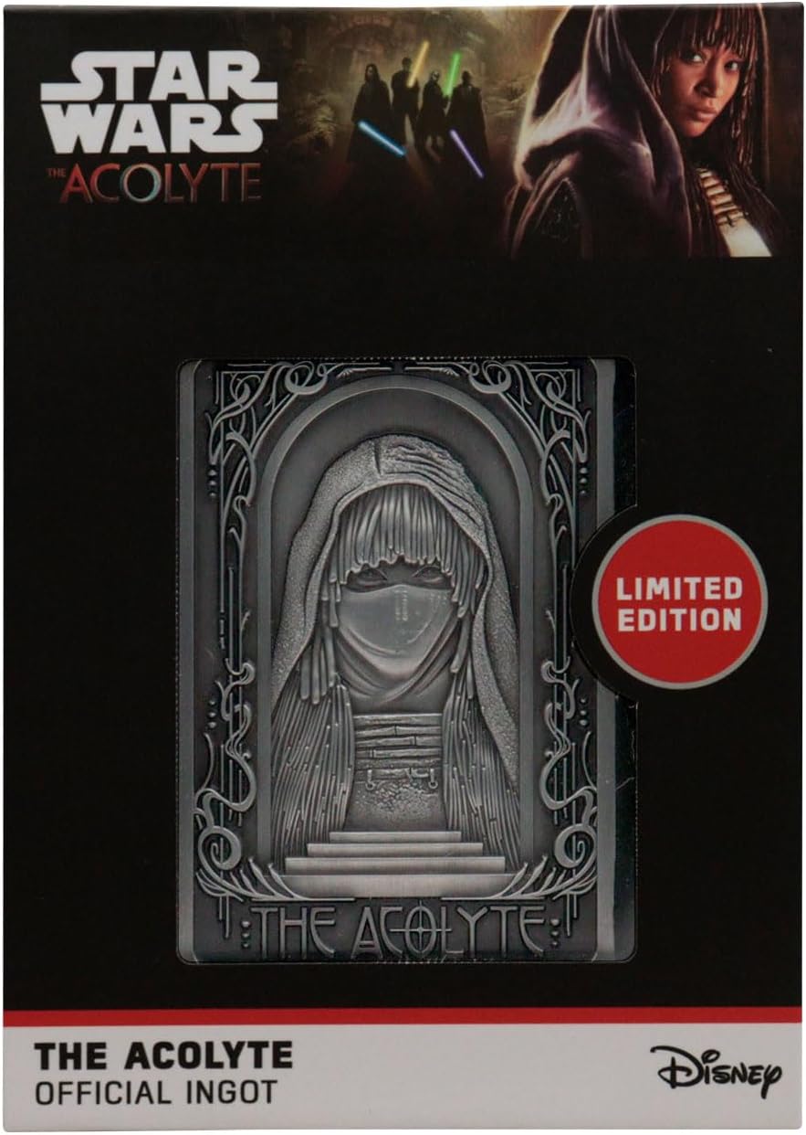 FaNaTtik Star Wars The Acolyte Limited Edition Metal Collectible Ingot