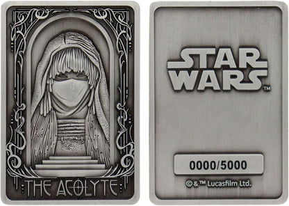 FaNaTtik Star Wars The Acolyte Limited Edition Metal Collectible Ingot