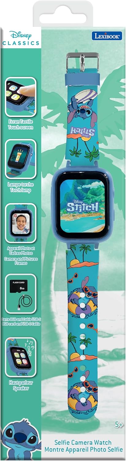 LEXIBOOK, Selfie Camera Horloge Stitch