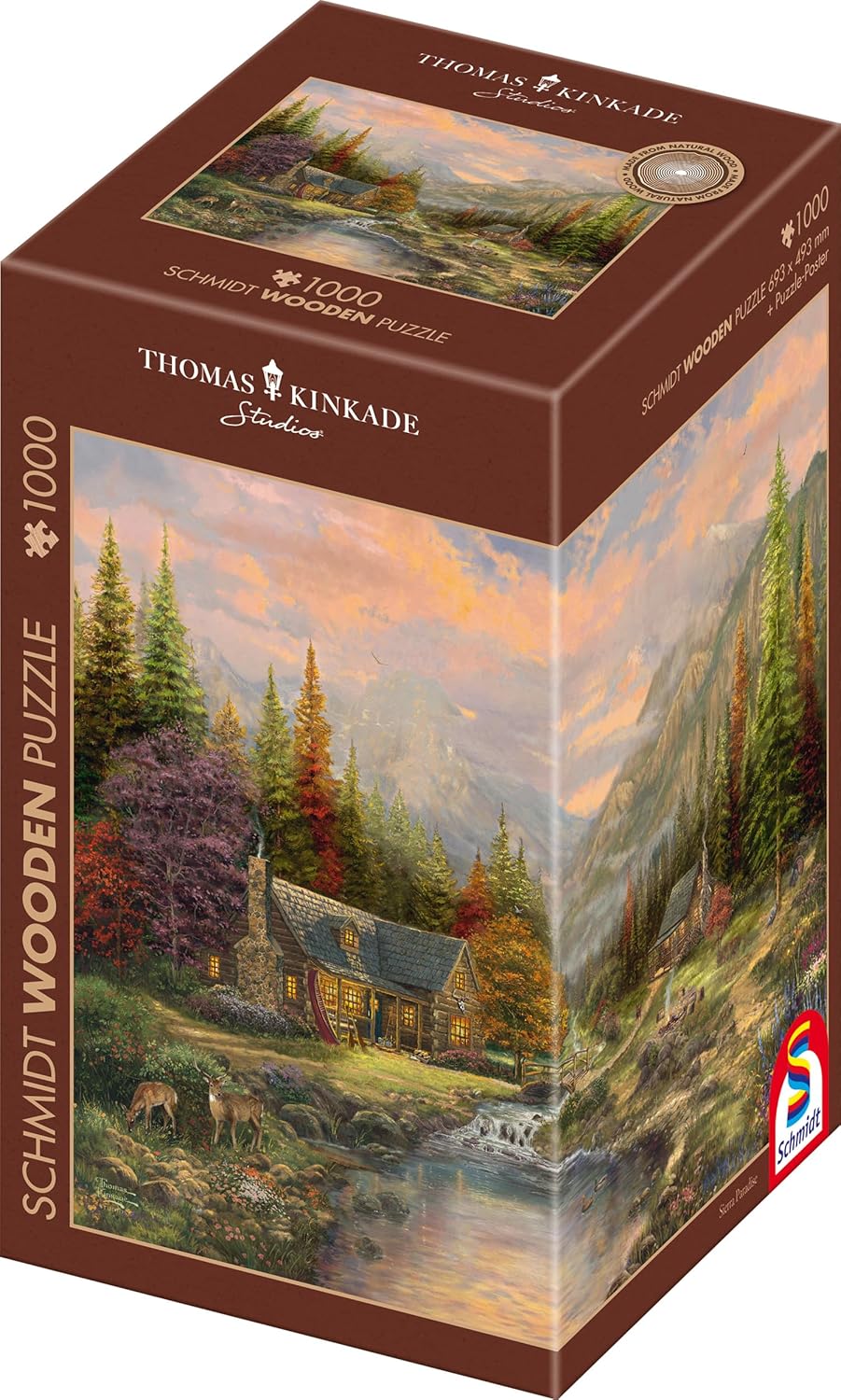 Thomas Kinkade: Sierra Paradise Wooden Puzzle (1000Pc)