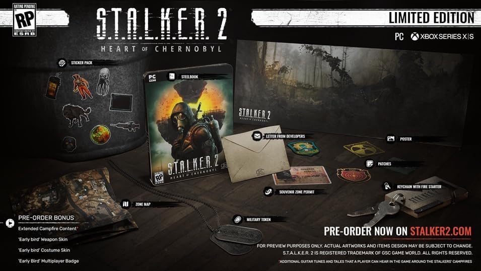 S.T.A.L.K.E.R. 2 : Heart of Chernobyl (Code-in-a-box) Limited Edition