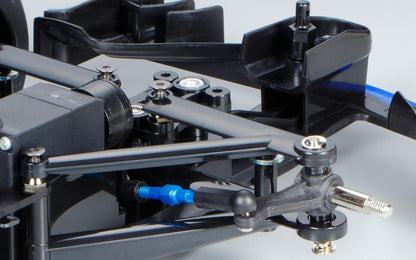 TAMIYA 742ba63d-e385-4d1c-806a-ae710c98429e F104 Pro II 58652-1:10 RC, Remote Controlled Car/Vehicle, Model Building, Kit, Hobby, Assembly, Chassis, Unvarnished