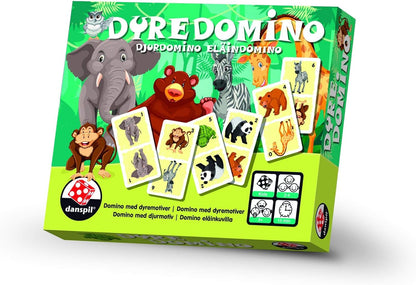 DANSPIL Dyredomino