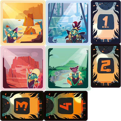 Helvetiq, Yaxha, Family Card Game, Ages 8 plus, 2-4 Players, 20 plus Minutes Playing Time