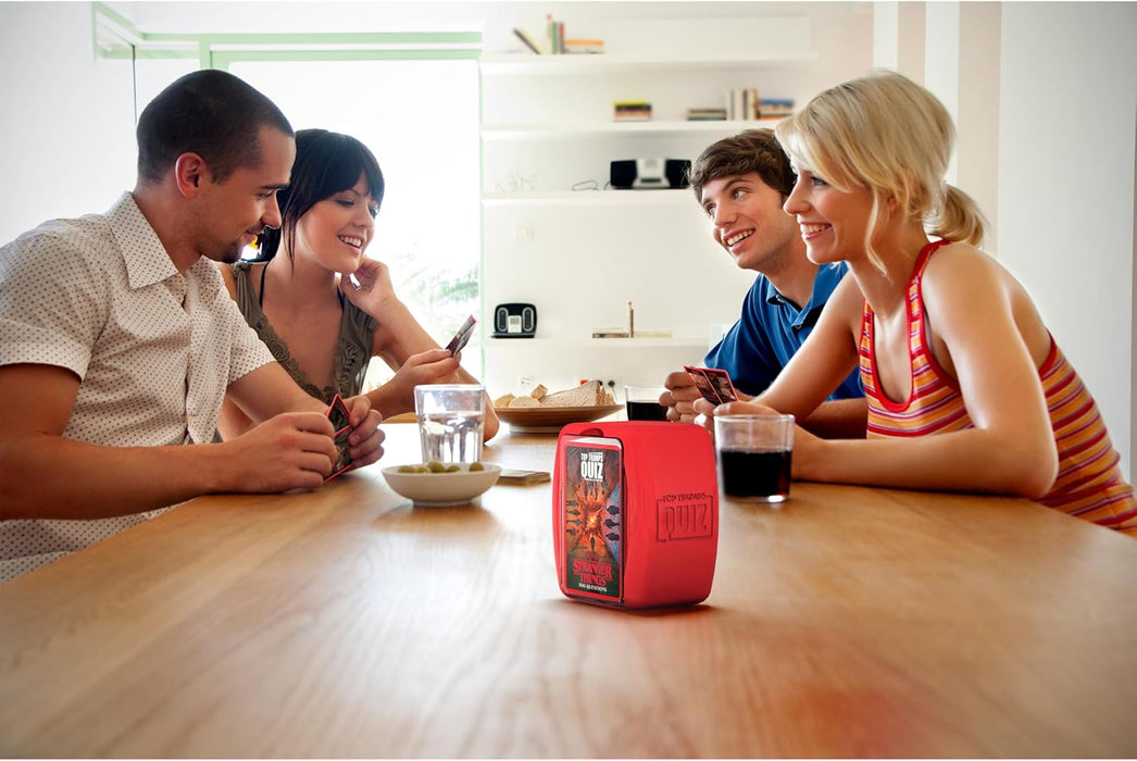 Top Trumps Stranger Things Quiz Game Travel Classic Guessing Game for 2 plus players makes a great gift for ages 15 plus