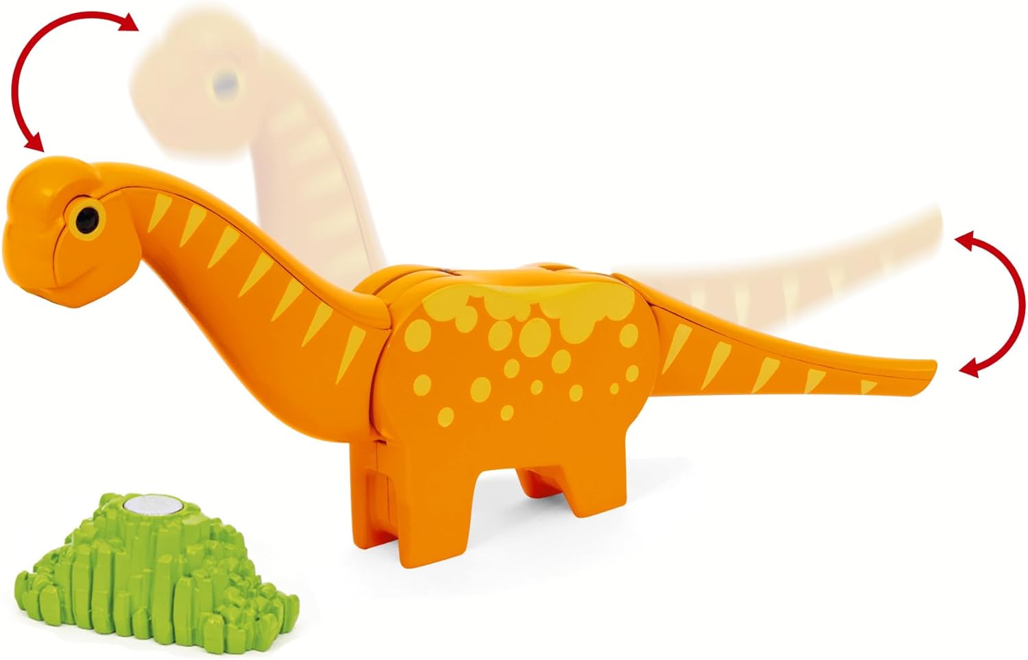 BRIO World Dinosaur Circle Toy Train Set for Kids Age 3 Years Up - Railway Acessories & Add Ons