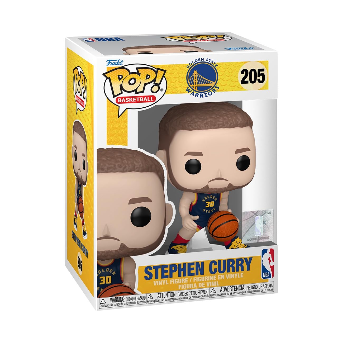 Funko Pop! NBA: Golden State Warriors - Stephen Curry (24-25 City Edition