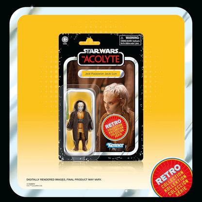 STAR WARS Retro Collection The Acolyte Multipack, 3.75 Inch Collectible Action Figure 6-Pack