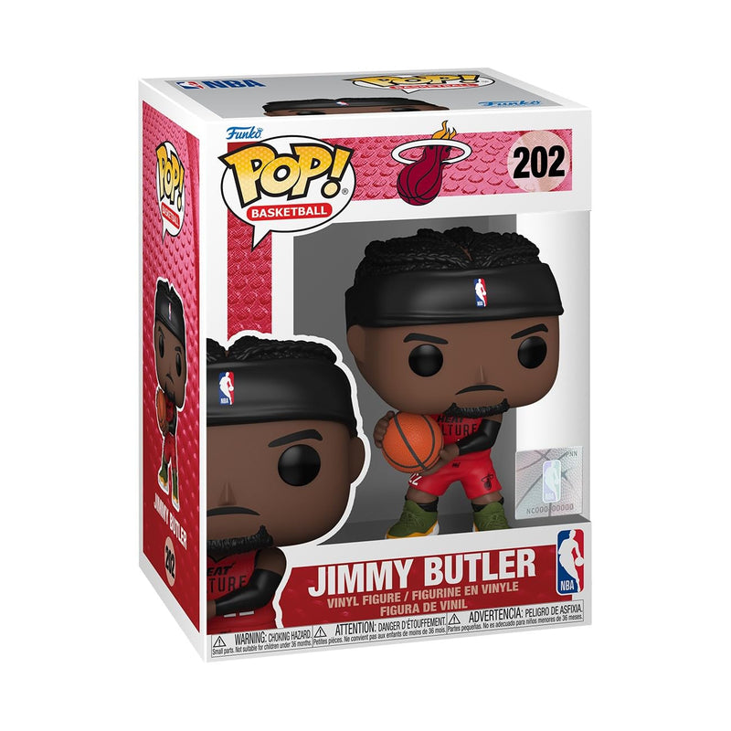 Funko Pop! NBA: Heat - Jimmy Butler - (City Edition 24) - Collectable Vinyl Figure - Gift Idea - Official Merchandise - Toys for Kids & Adults - Sports Fans - Model Figure for Collectors and Display