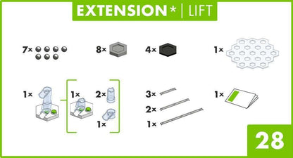 Ravensburger GraviTrax Lift Expansion Pack Add On Extension Accessory - Marble Run and Construction Toy For Kids Age 8 Years and Up