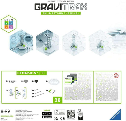 Ravensburger GraviTrax Lift Expansion Pack Add On Extension Accessory - Marble Run and Construction Toy For Kids Age 8 Years and Up