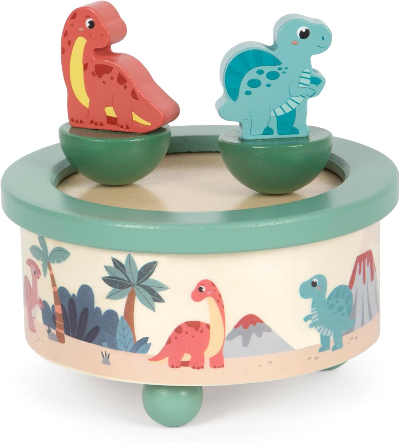 Small Foot - Small Foot - Houten Muziekdoos Dino