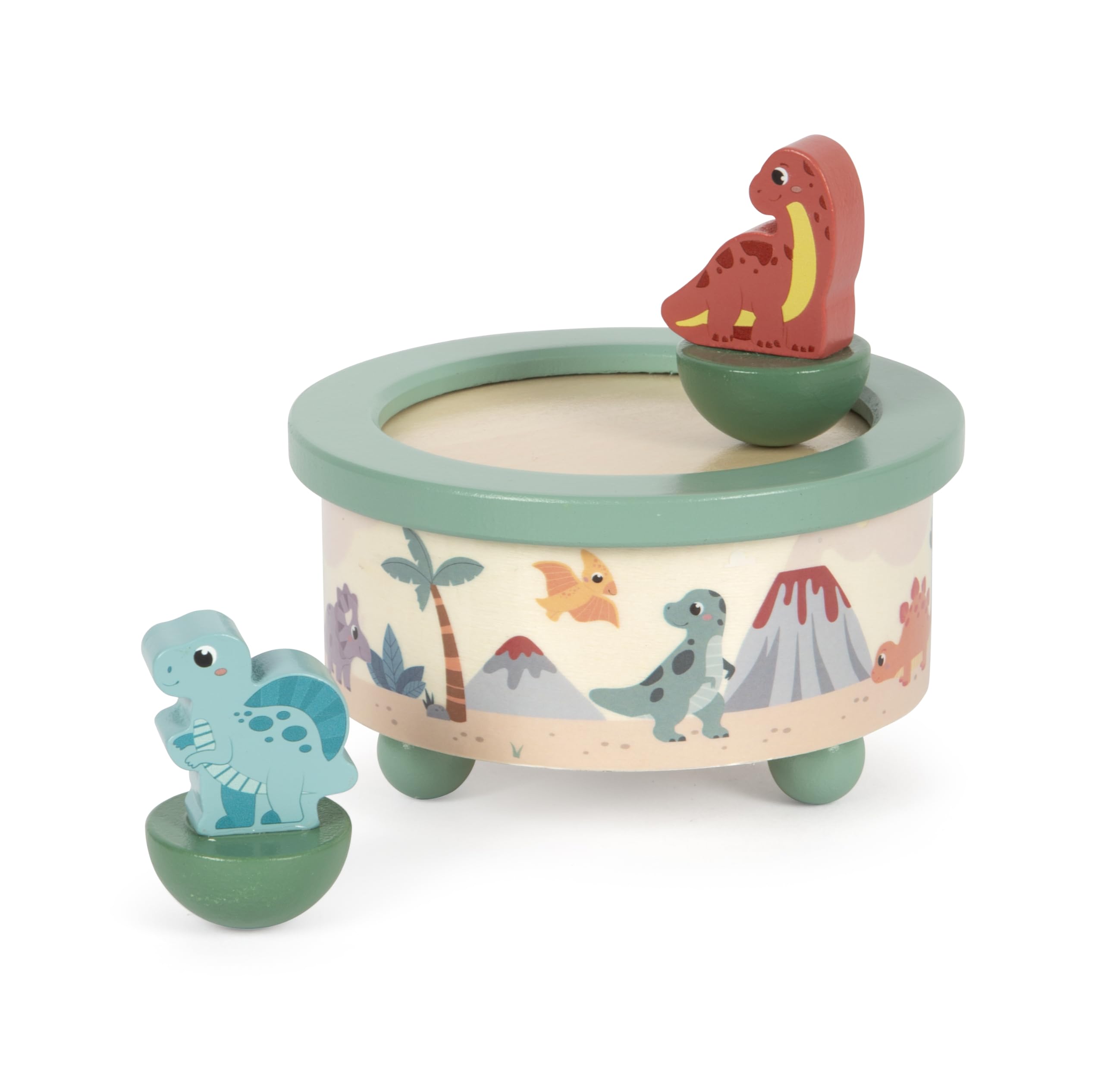 Small Foot - Small Foot - Houten Muziekdoos Dino