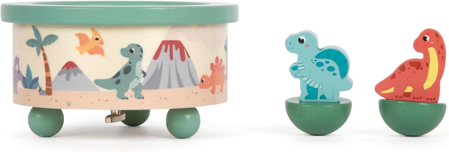 Small Foot - Small Foot - Houten Muziekdoos Dino