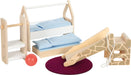 small foot houten poppenhuis meubeltjes kinderkamer, meubelset voor het poppenhuis, voor kinderen vanaf 3 jaar, 12632
