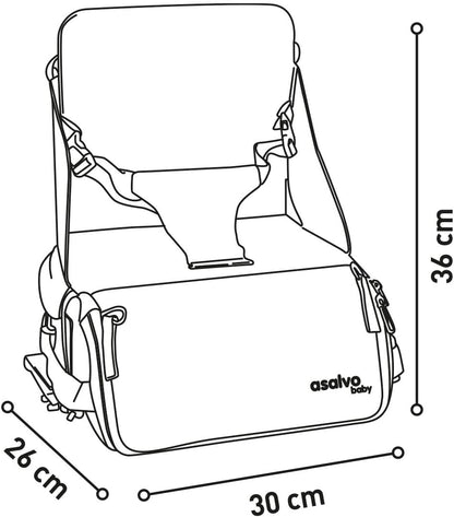 Star Travel Chair Grey
