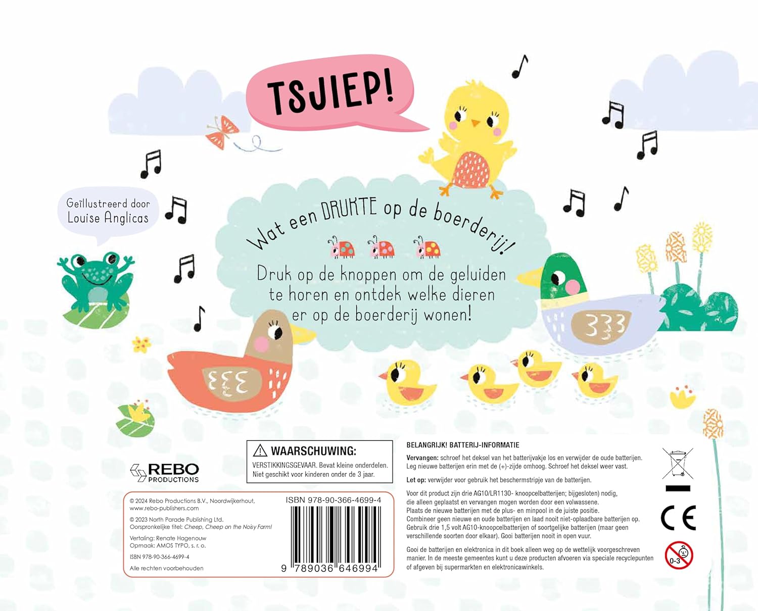 Rebo Publishers - Luister Mee op de Boerderij