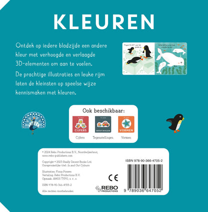 Rebo Publishers - 3D-Voelboek - Kleuren