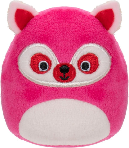 Micromallows Squishmallows Original 4-Pack – Brina Bigfoot, Chanel Cinnamon Roll, Lucia Lemur, Tenise Parrot