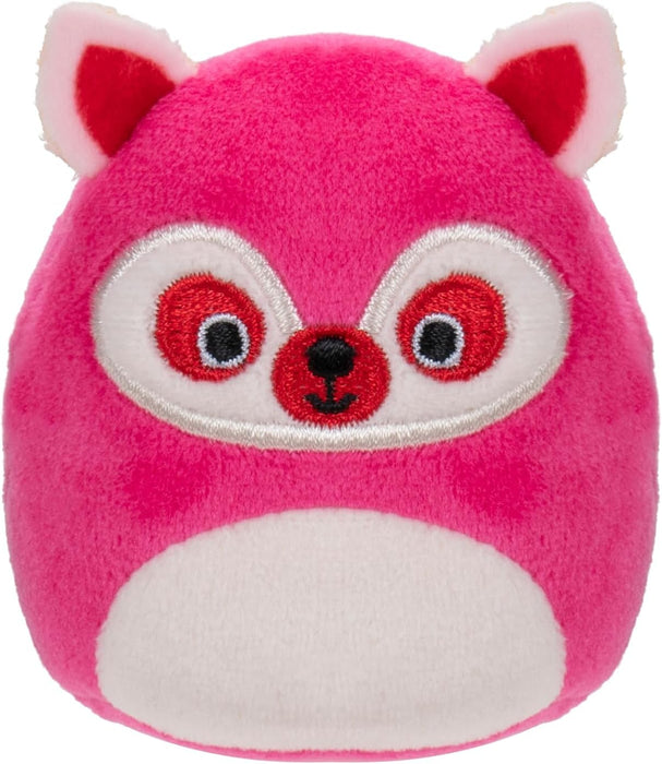 Micromallows Squishmallows Original 4-Pack – Brina Bigfoot, Chanel Cinnamon Roll, Lucia Lemur, Tenise Parrot