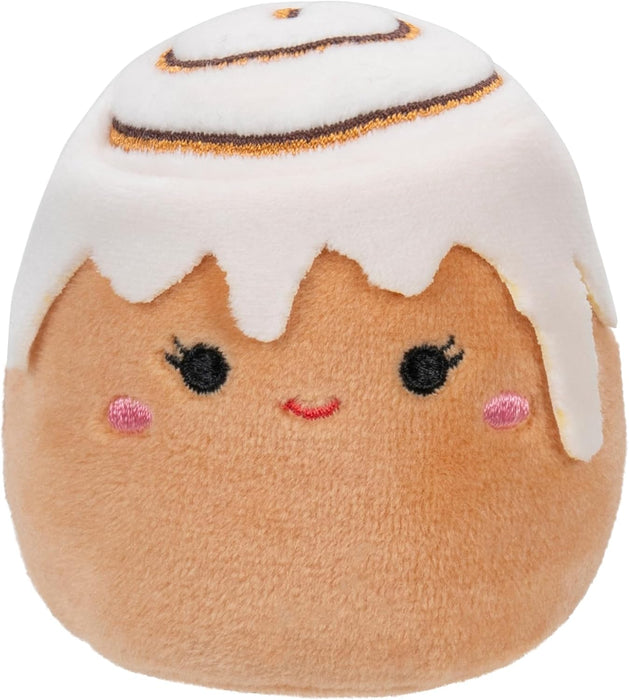 Micromallows Squishmallows Original 4-Pack – Brina Bigfoot, Chanel Cinnamon Roll, Lucia Lemur, Tenise Parrot