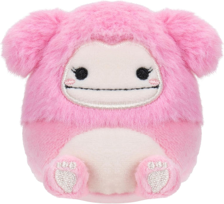 Micromallows Squishmallows Original 4-Pack – Brina Bigfoot, Chanel Cinnamon Roll, Lucia Lemur, Tenise Parrot