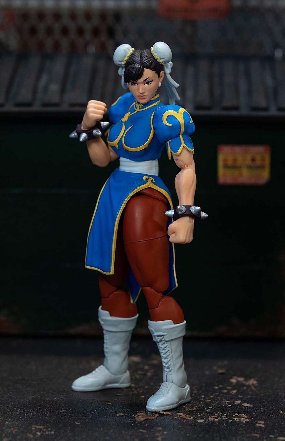 Street Fighter II 6" Chun Li Figure Action Figure, Toys for Kids and Adults
