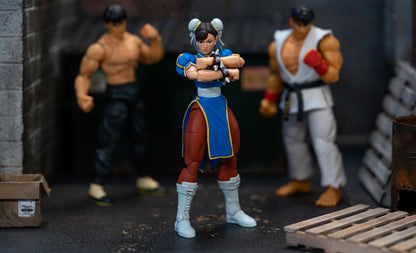 Street Fighter II 6" Chun Li Figure Action Figure, Toys for Kids and Adults