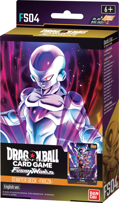 DRAGON BALL SUPER TCG: FUSION WORLD: FRIEZA STARTER DECK 04 (FS04