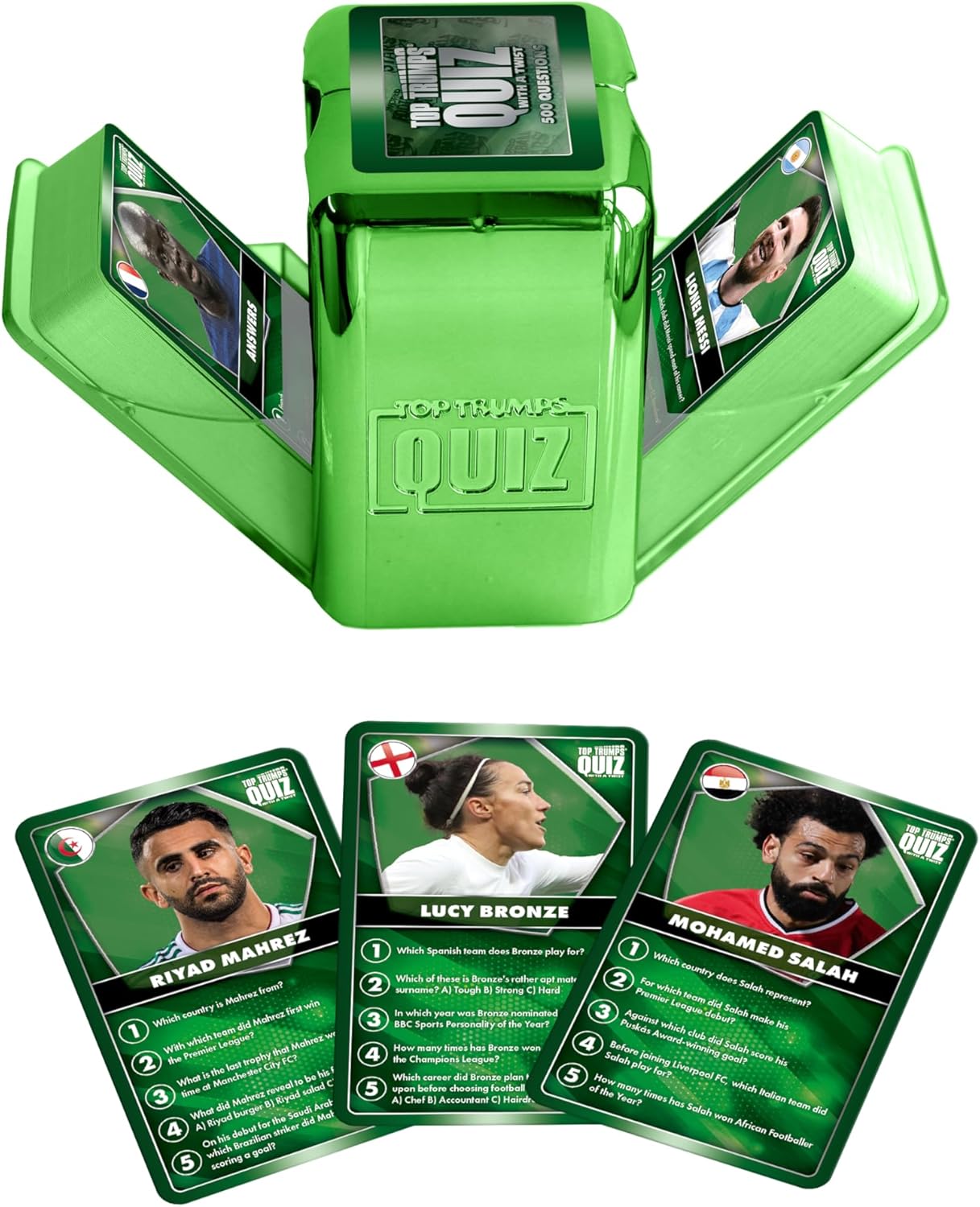 Top Trumps World Football Stars Quiz Travel Game, Classic Game, educational gift for ages 6 plus