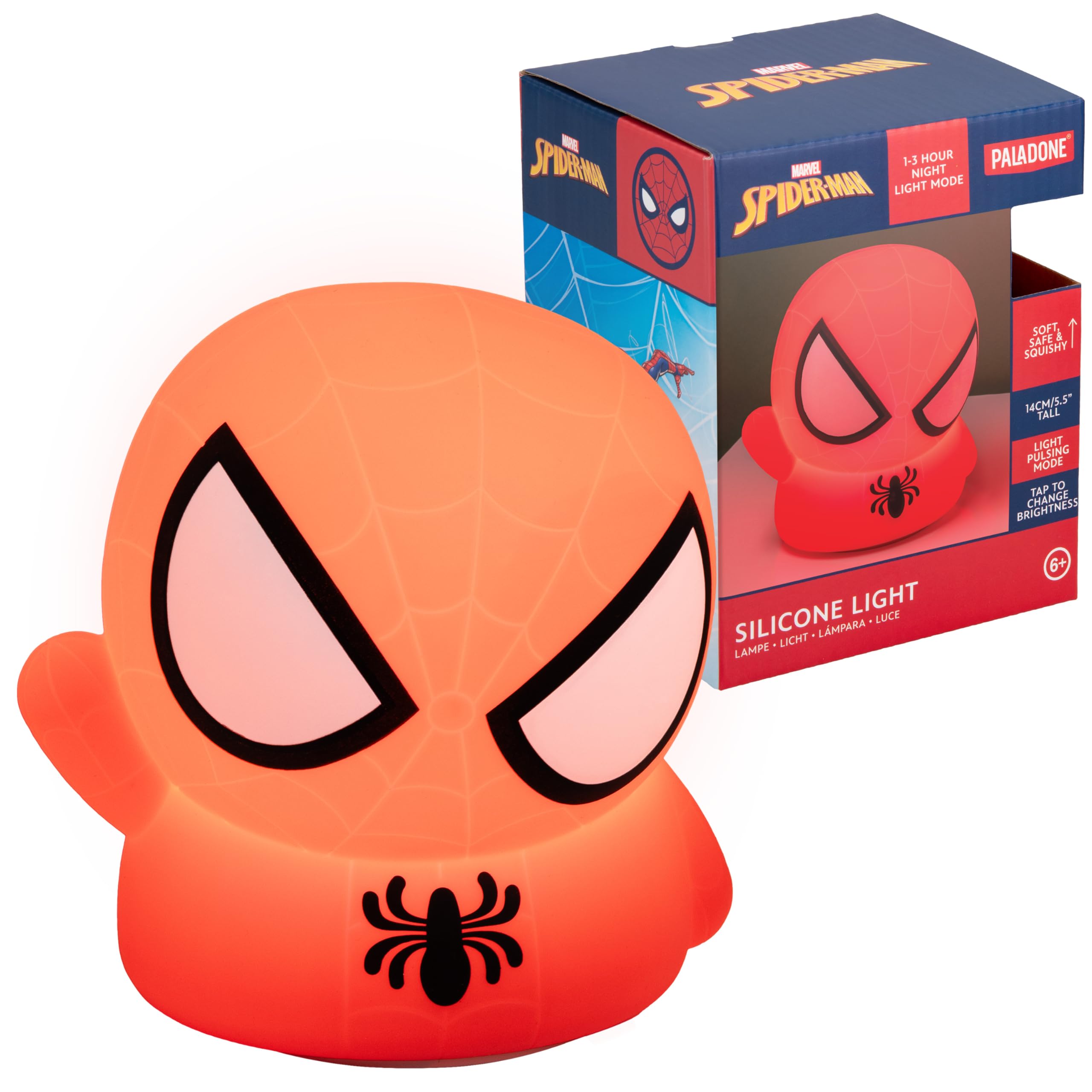 Spiderman Silicone Light Rechargeable Battery Version