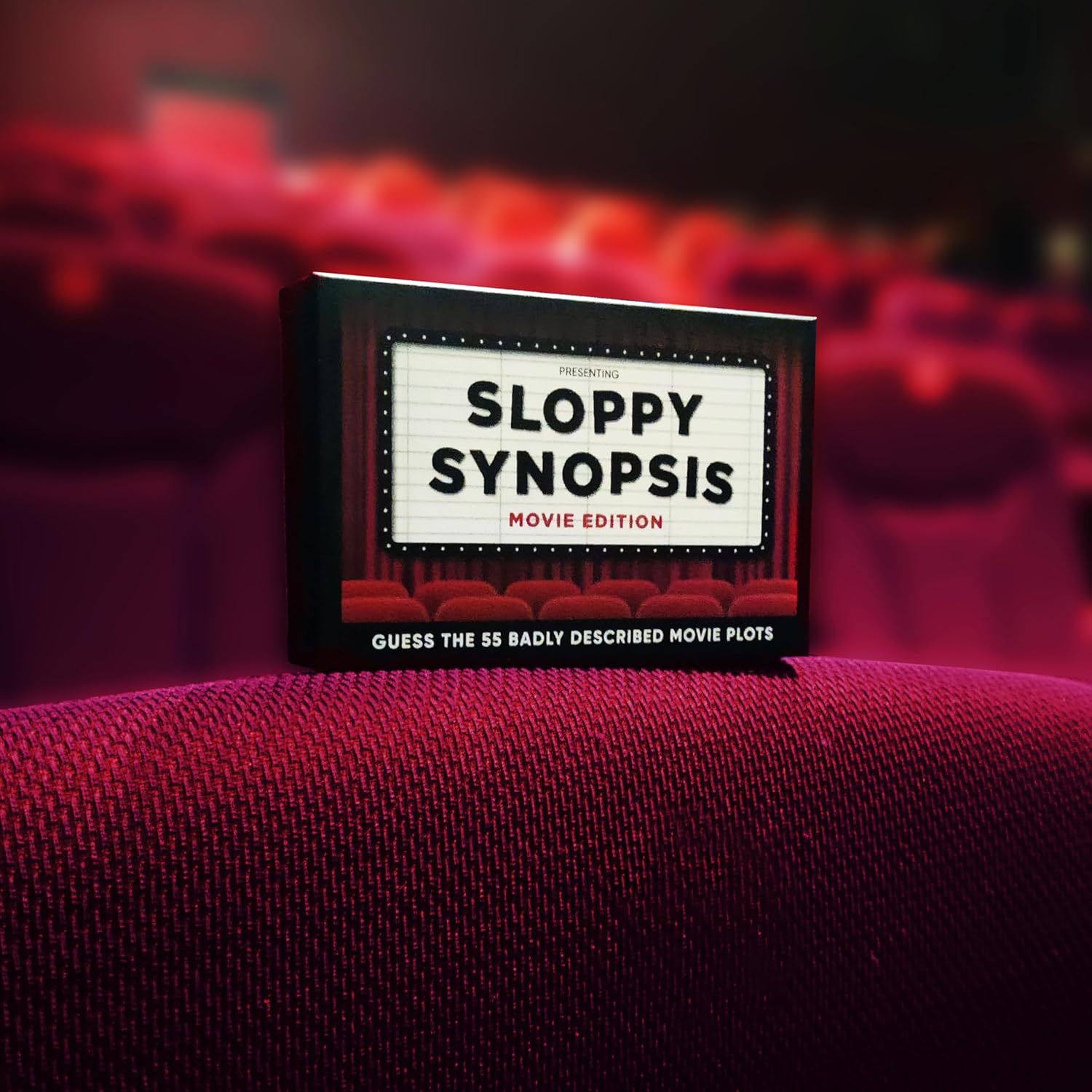 Bubblegum Stuff Sloppy Synopsis Card Game - Badly Described Movies Quiz Game - 55 Flashcards - Fun Family Game for All Ages - Perfect for Parties & Game Nights