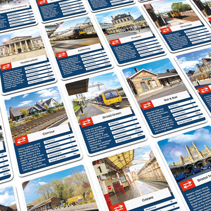 Great British Railway Stations - Schedule Some Fun In Your Timetable - 56 Of Britain’s Best & Worst Stations - Steal Them All To Win The Game - There’s No Better Way To Derail Boredom!