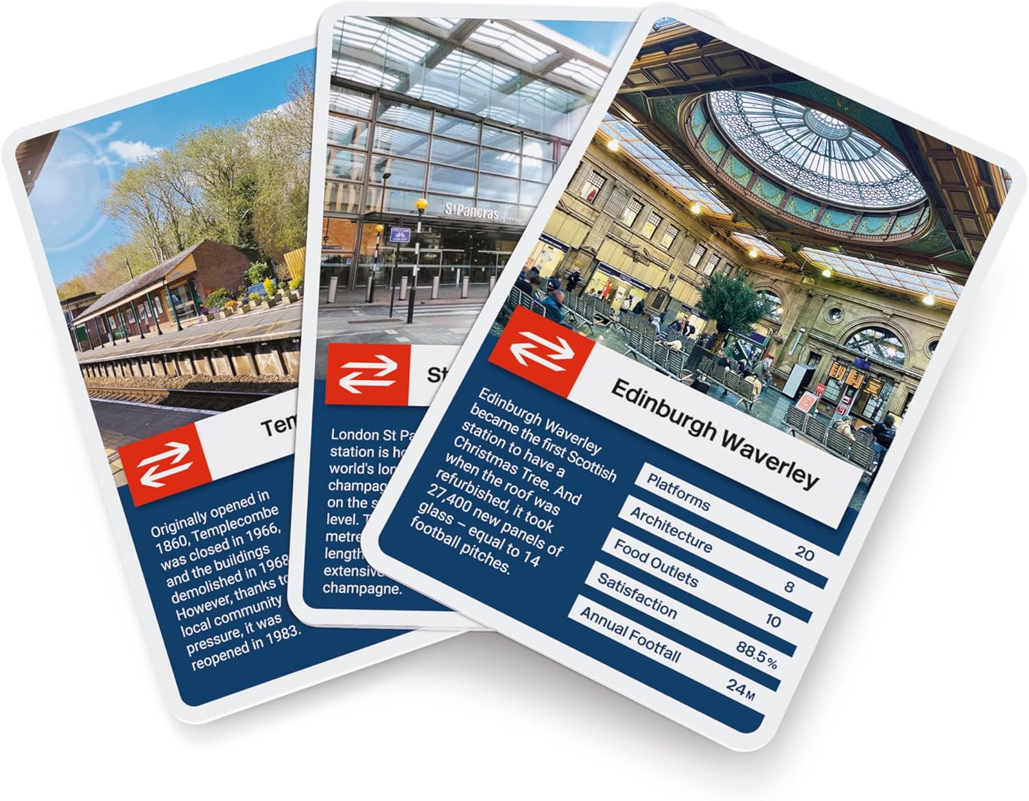 Great British Railway Stations - Schedule Some Fun In Your Timetable - 56 Of Britain’s Best & Worst Stations - Steal Them All To Win The Game - There’s No Better Way To Derail Boredom!