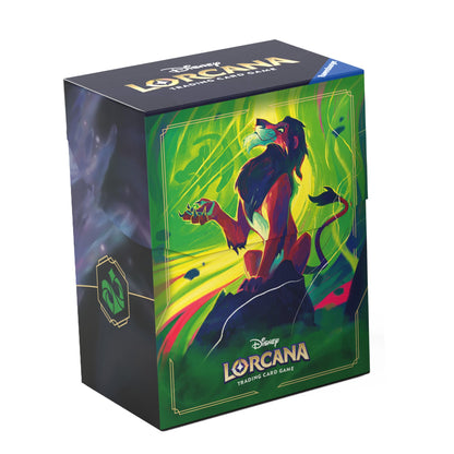 Ravensburger Disney Lorcana TCG Trading Cards for Adults and Kids Age 8 Years Up - Scar Deck Box - Set 6: Azurite Sea