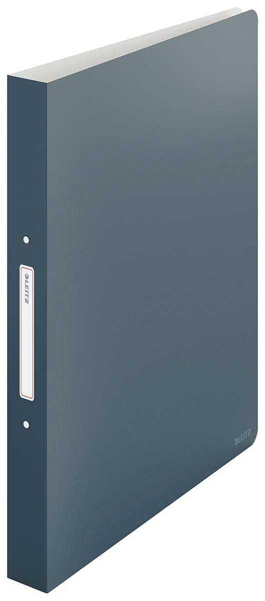 Leitz Ringbinder Cosy A4 PP 2RR 25mm Velvet Grey (Pack 10) - 42380089