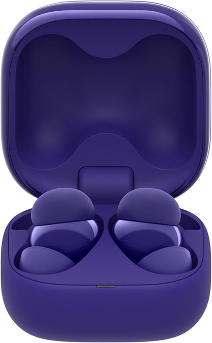Sony LinkBuds Fit x Olivia Rodrigo: Truly Wireless Noise Cancelling Bluetooth Earbuds - All Day Comfort, IPX4, Hi-Res Audio, Ambient Sound Mode, 21Hrs Battery, Multipoint, iOS & Android - Violet