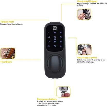 Yale Keyless Connected (Matte Black)